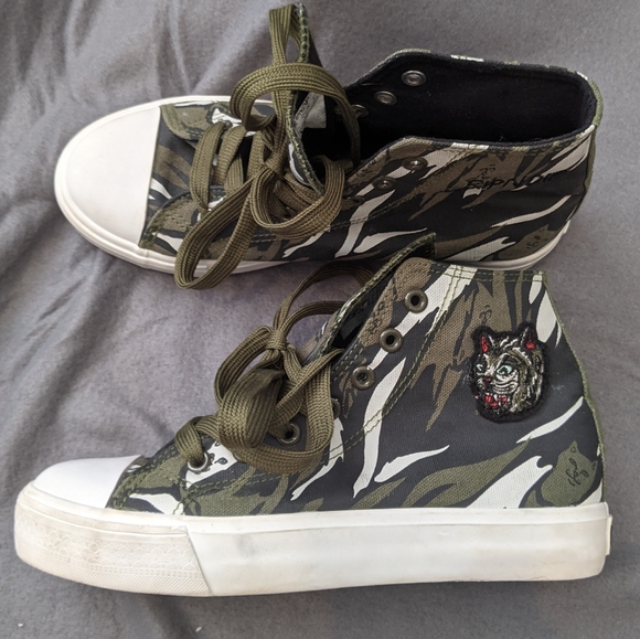 RipNdip camo cat high top sneakers - Picture 3 of 6